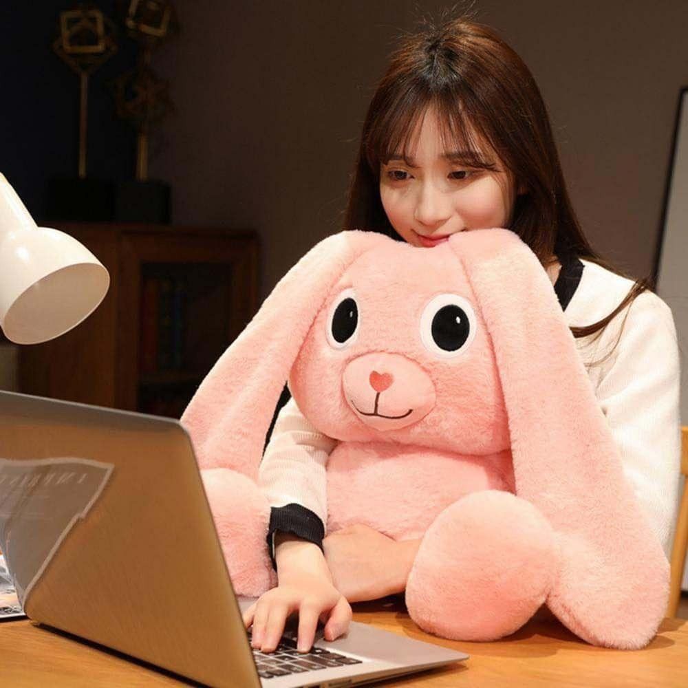 THỎ ÔM TAI RÚT 80CM 